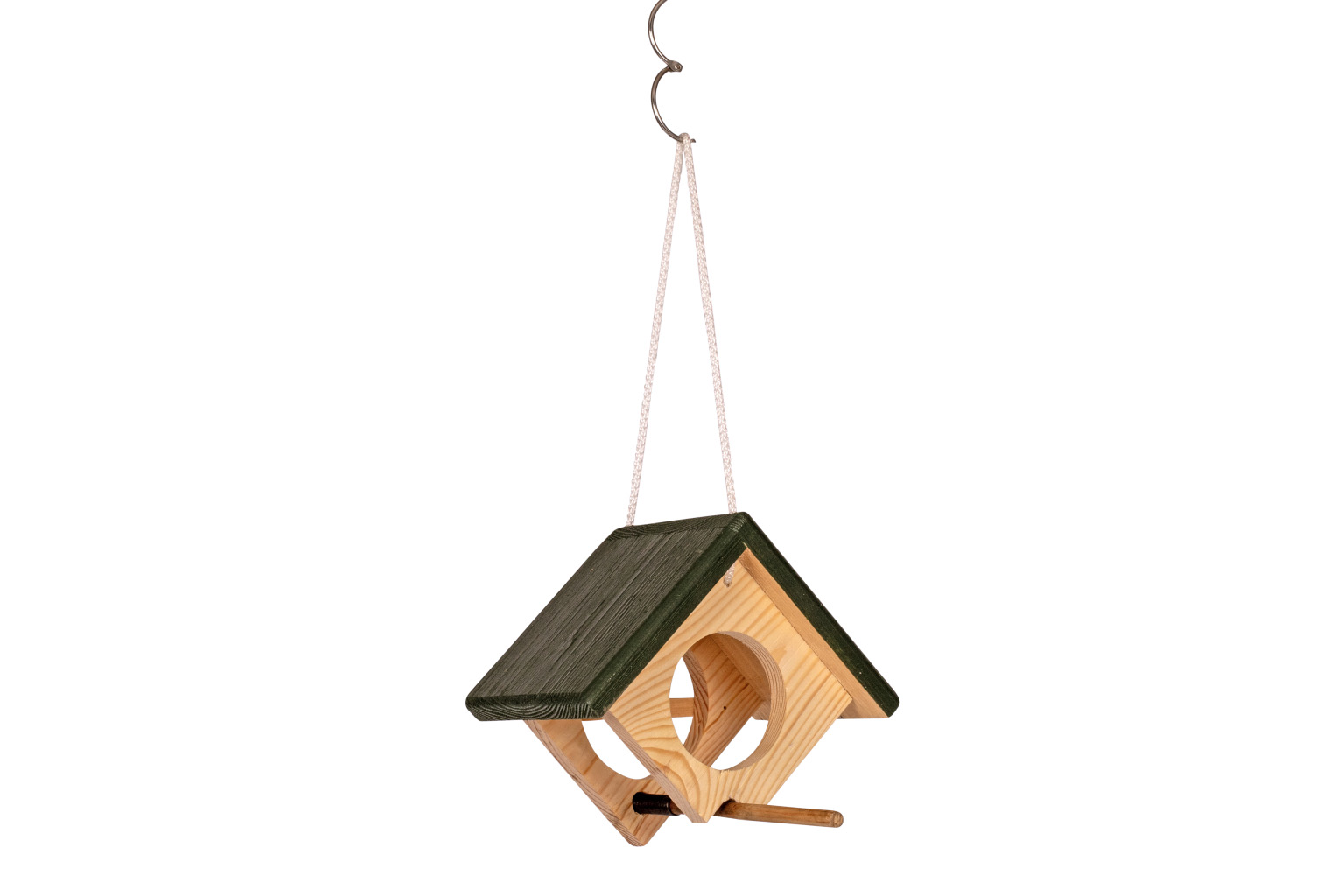 Vogelbescherming Cork - Hangmodel - Pindakaaspothouder - 17.5x14x22 cm