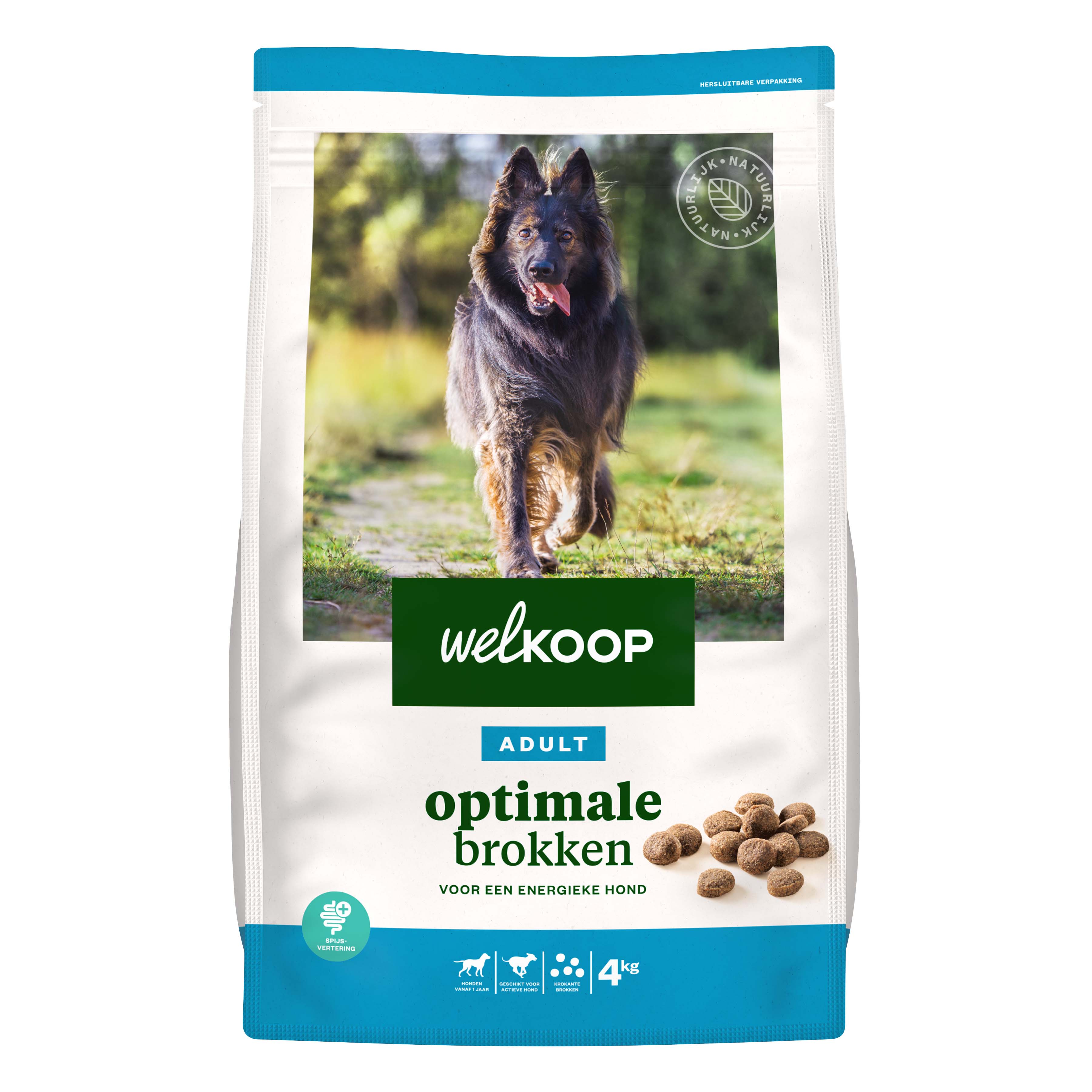 Welkoop Adult Optimale Krokante brokken - Hondenvoer - 4 Kilogram - Onbekend Welkoop Adult Optimale Krokante brokken - Hondenvoer - 4 Kilogram - Onbekend