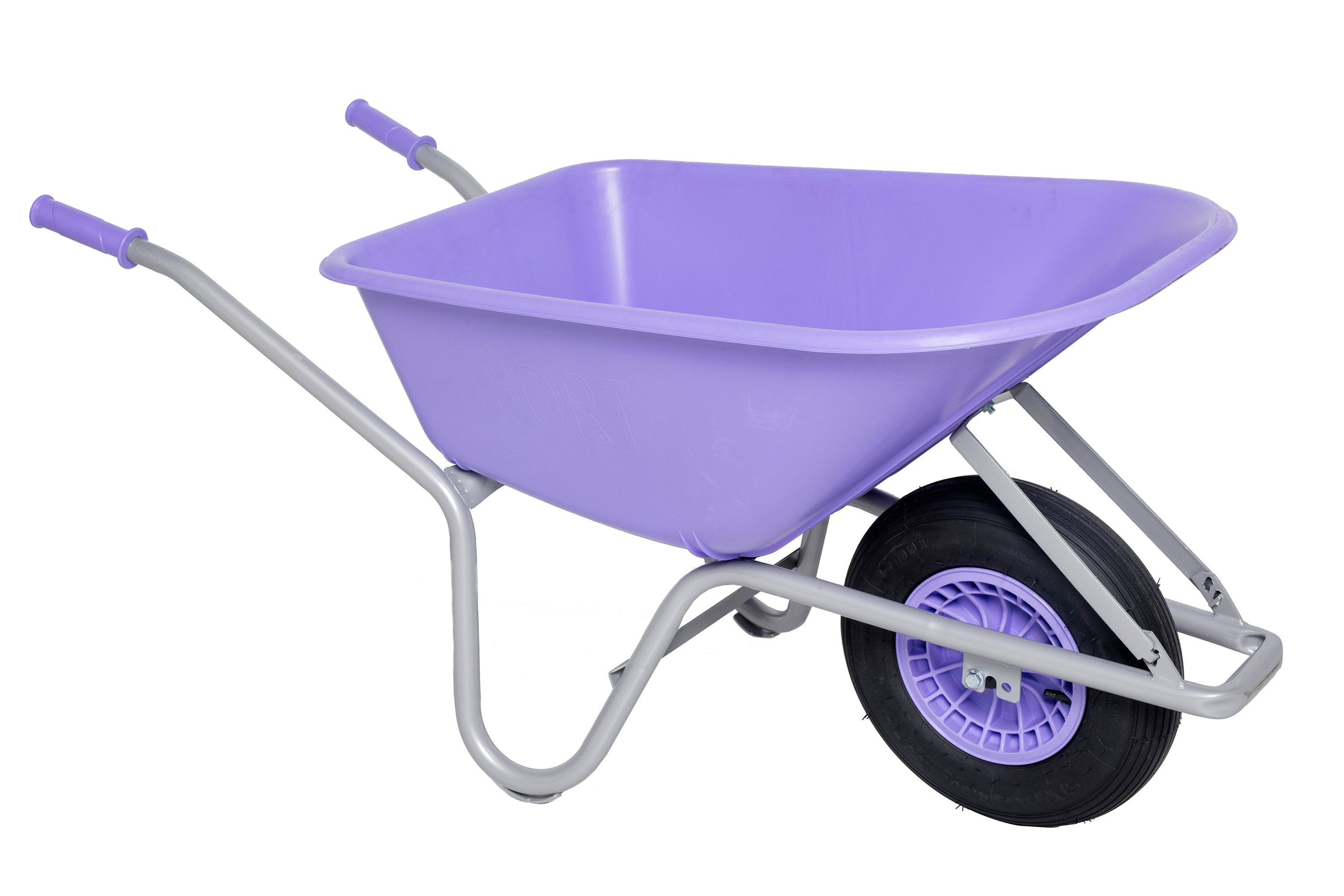 FORT TKA-100 - Kruiwagen - Paars Lavendel - 100 liter - 13 cm