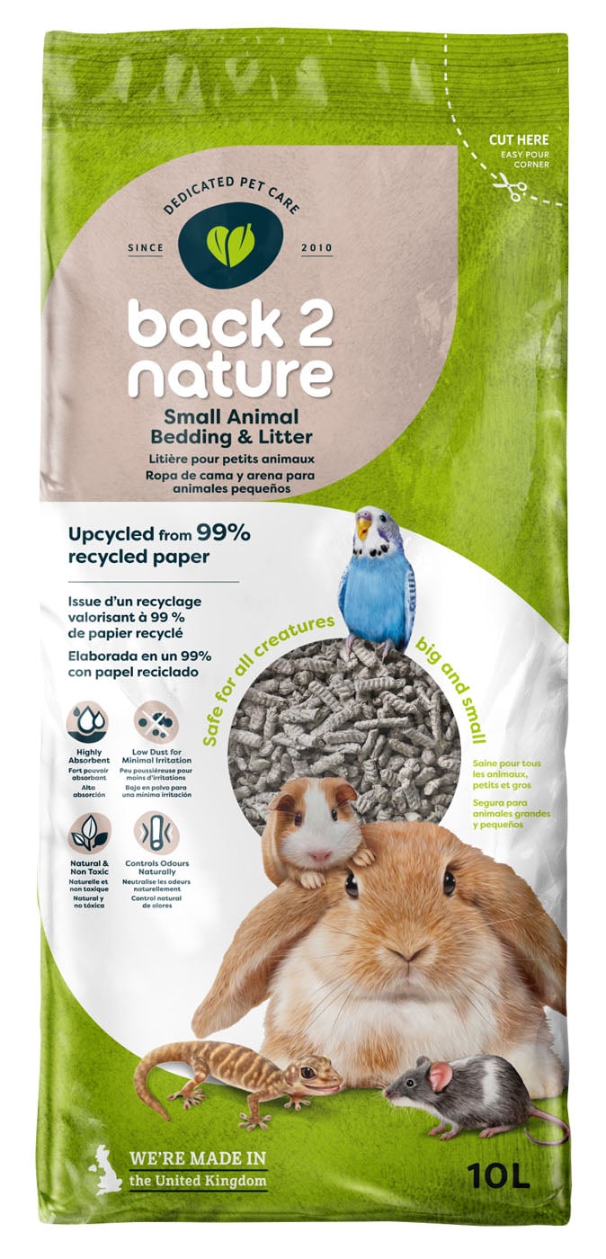 Back-2-Nature Bedding- Bodembedekker - 10 Liter Back-2-Nature Bedding- Bodembedekker - 10 Liter