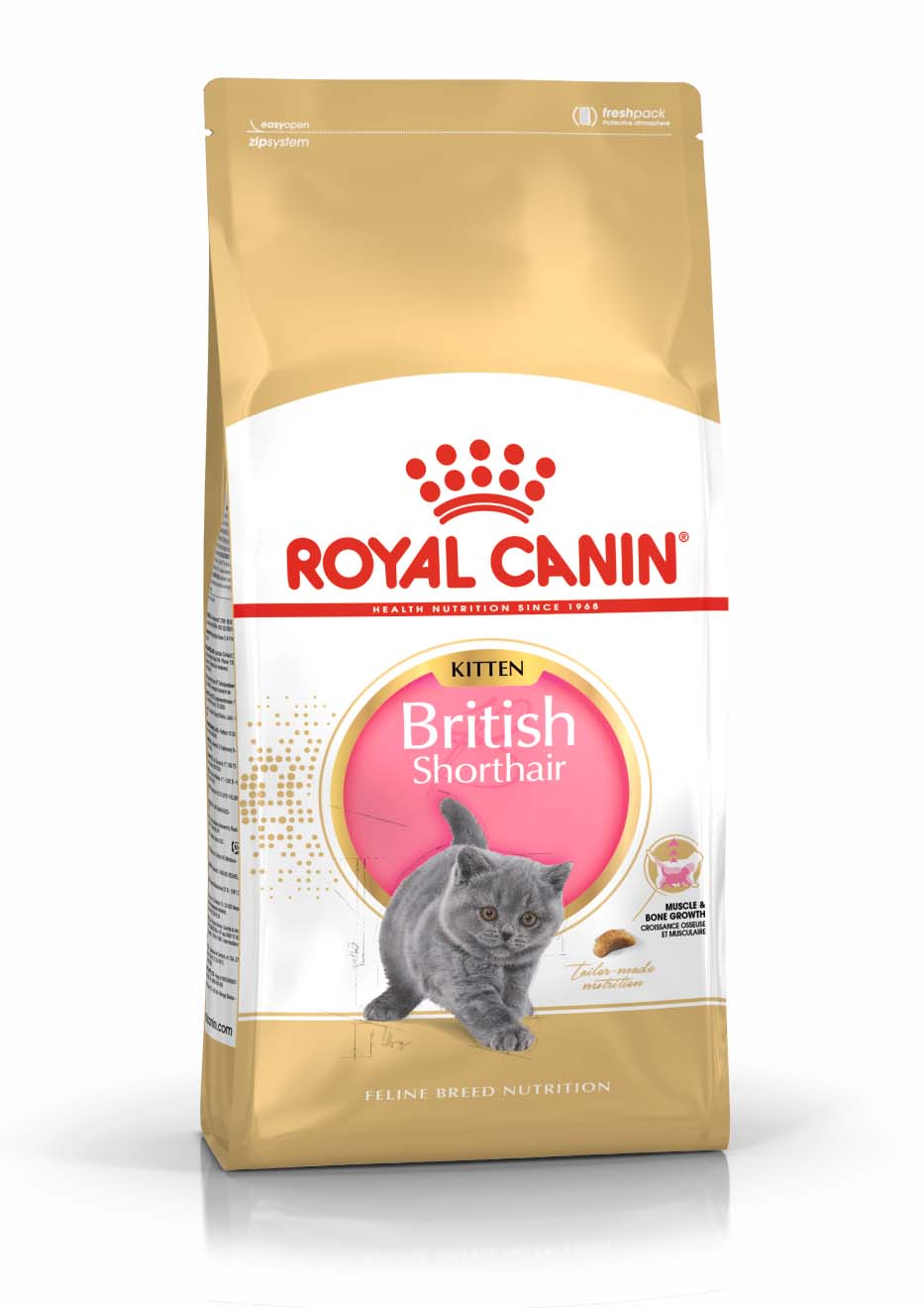 Royal Canin Britse Korthaar Kitten - Kattenvoer - 10 Kilogram - Gevogelte