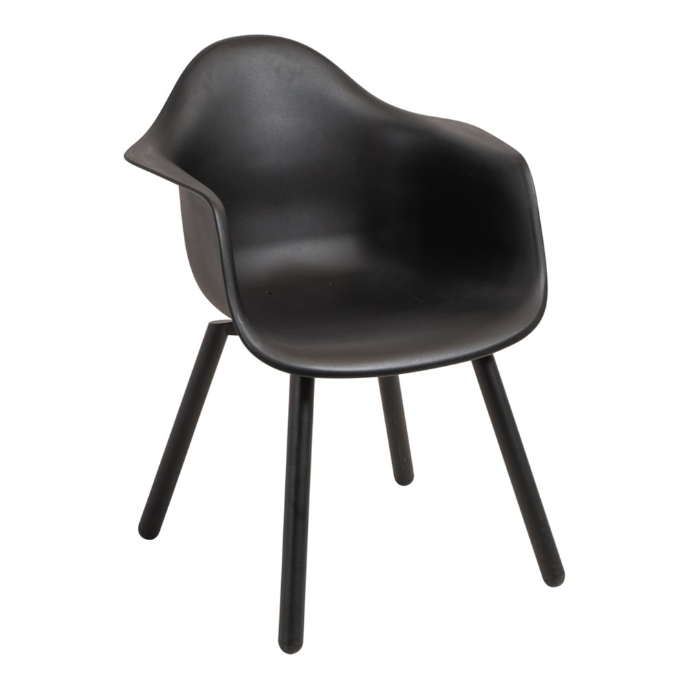 Lesli Living Montreux - Tuinstoel - Zwart - 1x44x63 cm