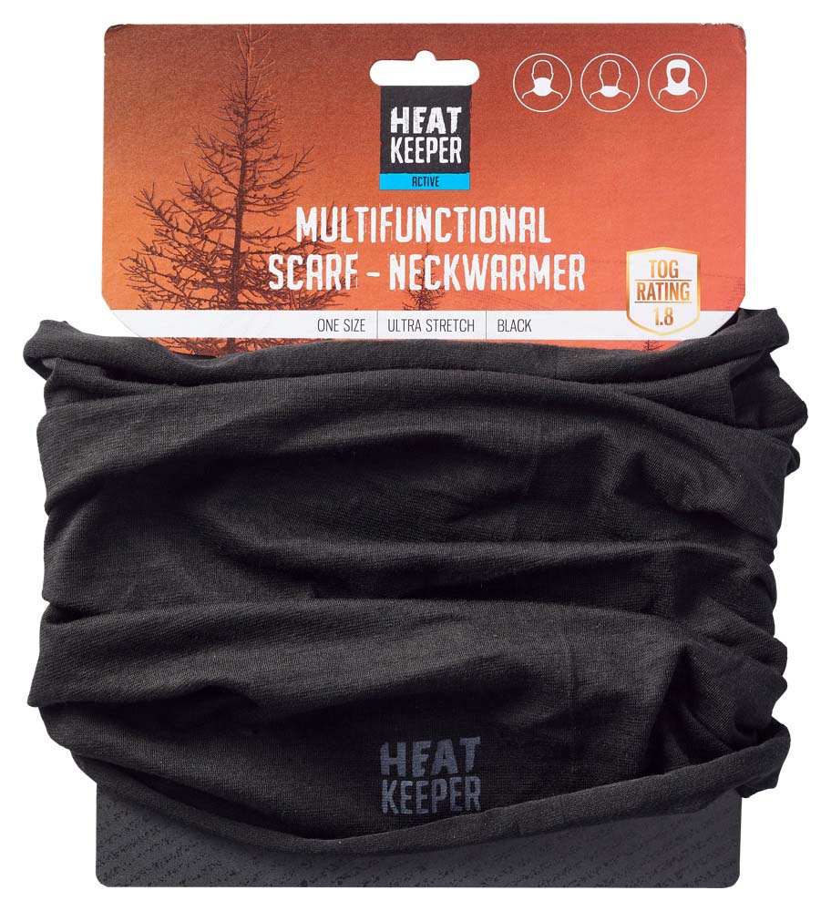 Heatkeeper Thermo  - Nekwarmer - Zwart