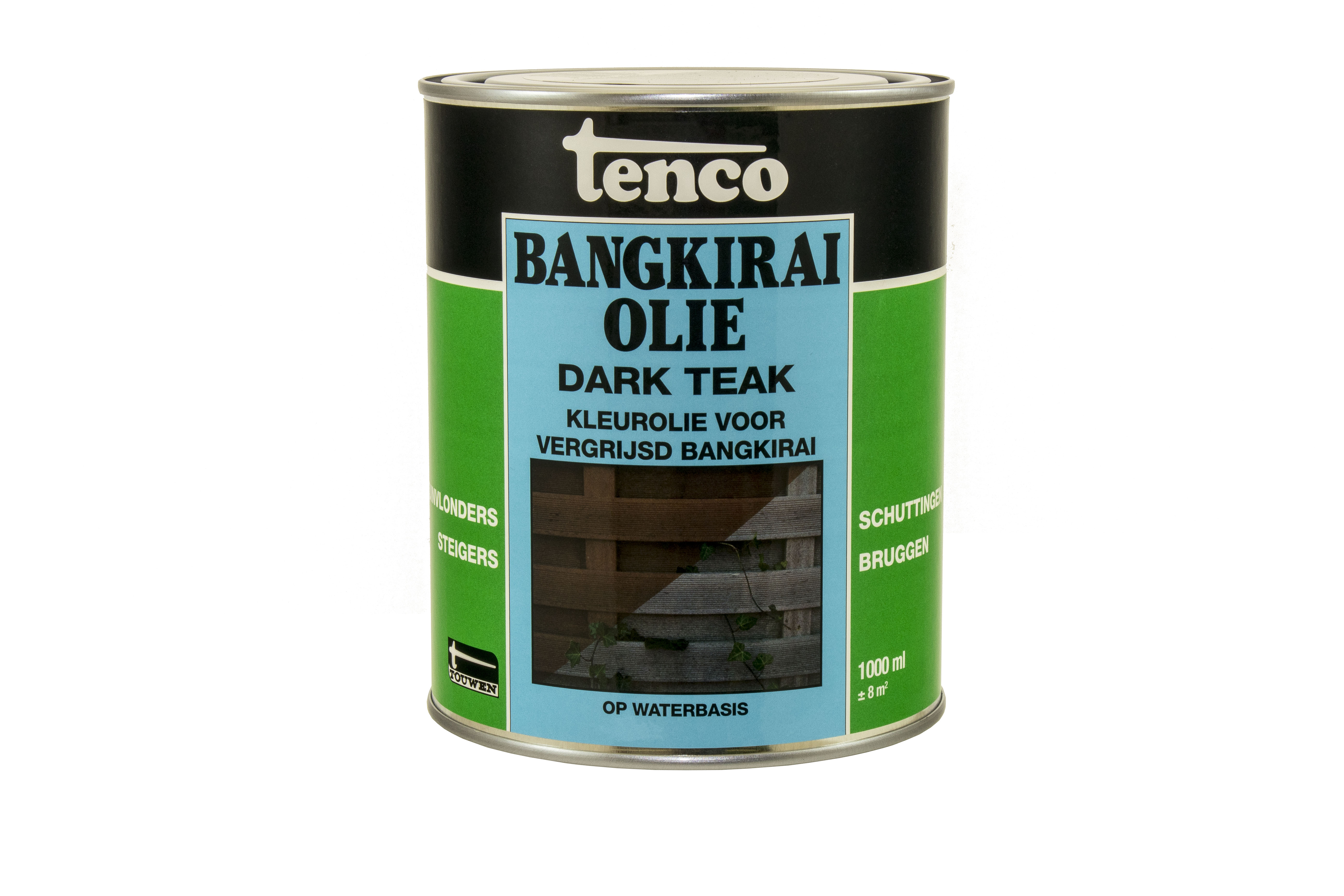 Tenco - Bangkiraiolie - 1 Liter - Dark teak Tenco - Bangkiraiolie - 1 Liter - Dark teak
