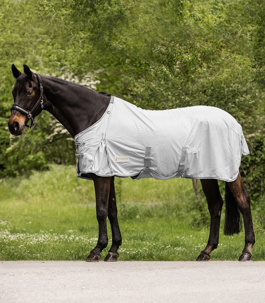 Waldhausen Protect - Vliegendeken Paard - Zilver - 115/165 Waldhausen Protect - Vliegendeken Paard - Zilver - 115/165