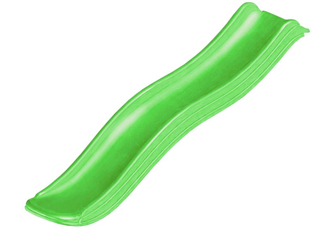 Swing king - Glijbaan - Appelgroen - Kunststof - 175 cm