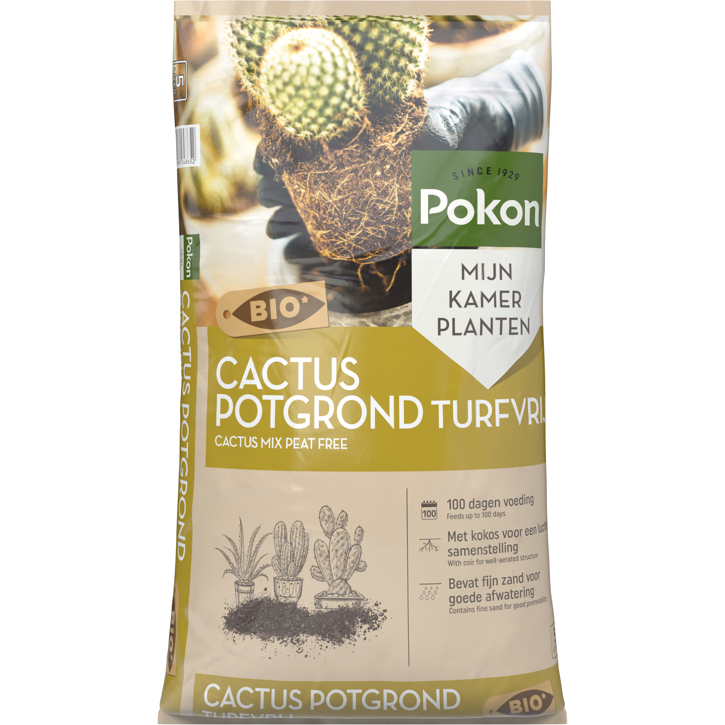 Pokon Cactus - Potgrond - 5 Liter