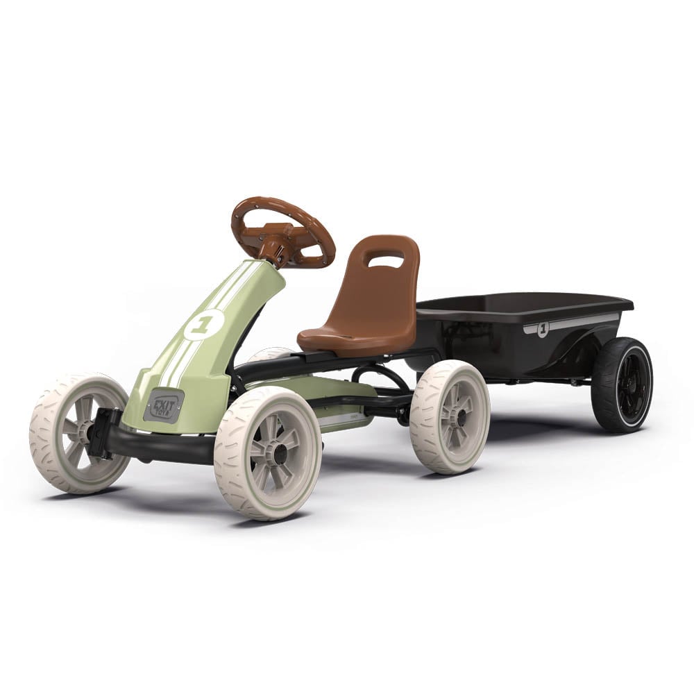 Exit Foxy - Skelter met Aanhangwagen - Groen