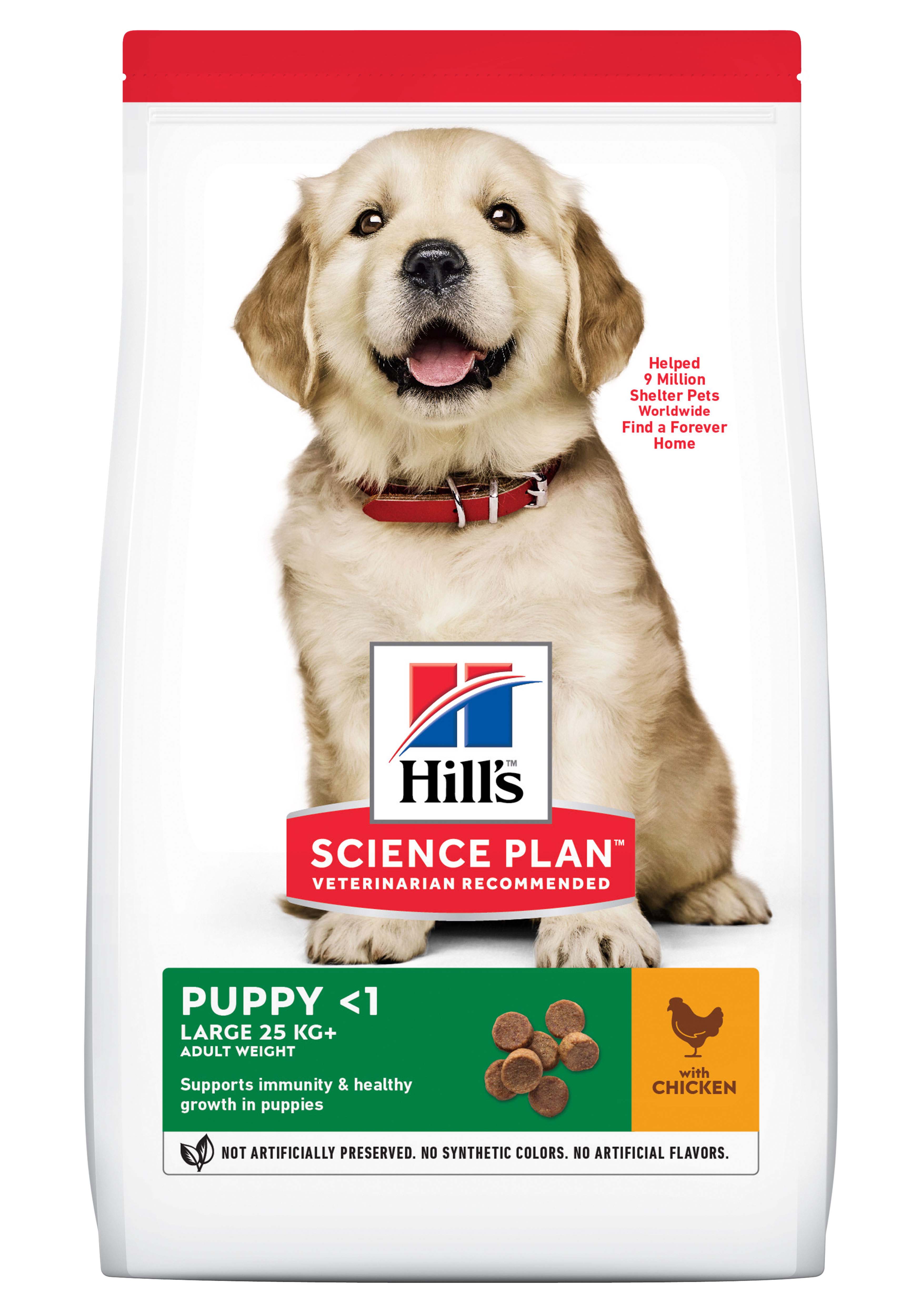 Hill’s Science Plan Puppy Large Breed - Hondenvoer - 2.5 Kilogram - kip