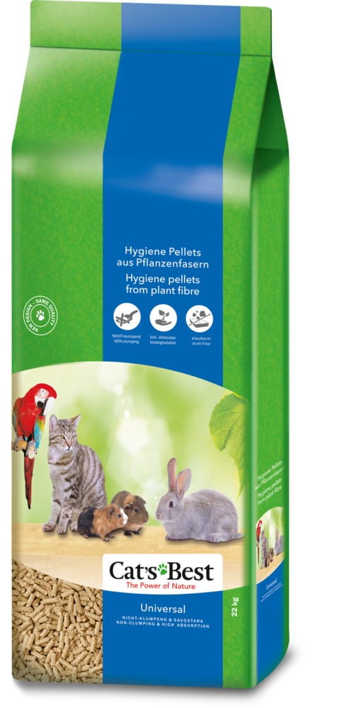 Cat's best Universal - Kattenbakvulling - Grof - 40 Liter