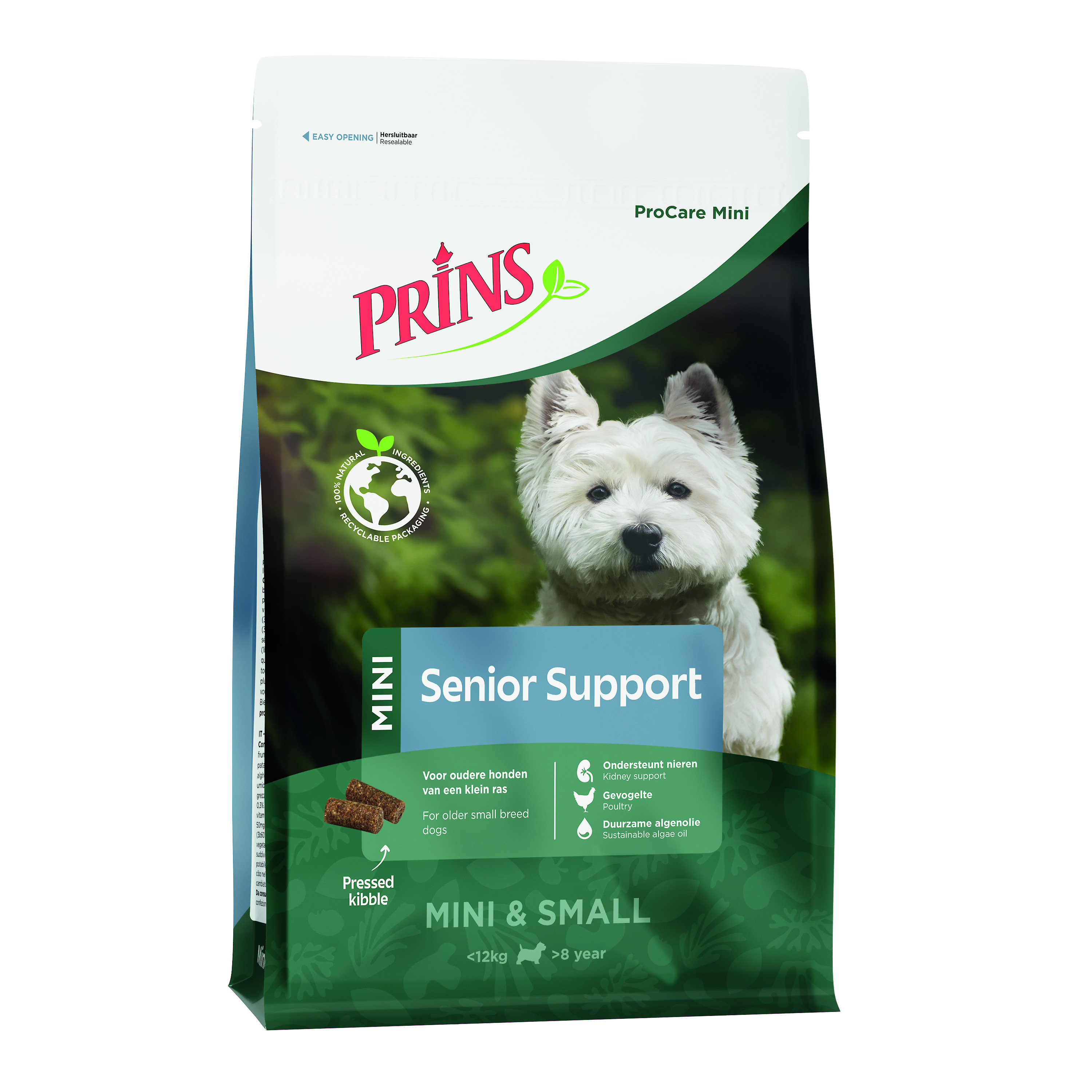 Prins Hondenvoer ProCare mini Senior Support - 3 Kilogram - gevogelte Prins Hondenvoer ProCare mini Senior Support - 3 Kilogram - gevogelte