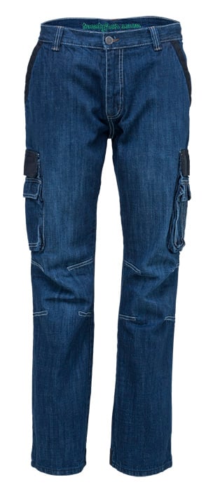 247 Jeans Grizzly D30 - Werkspijkerbroek Heren - Donker denim blauw - 42 - 32