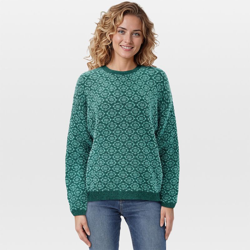 Veleste Shari - Trui - Groen - 36