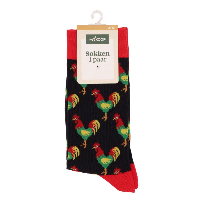 Welkoop Fun Haan - Sokken - Zwart - 35-38