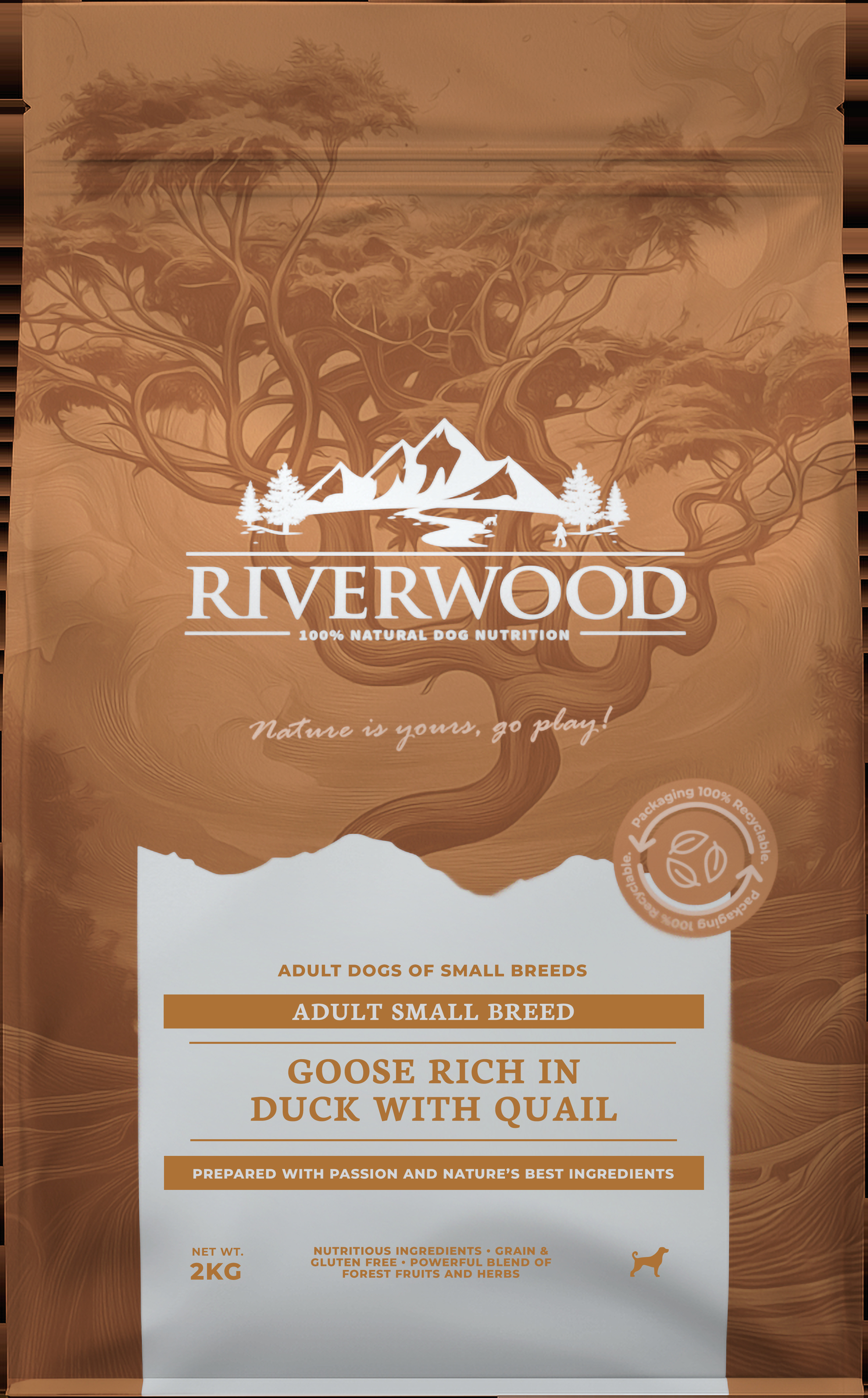 Riverwood Adult Small Breed - Hondenv - 6 Kilogram