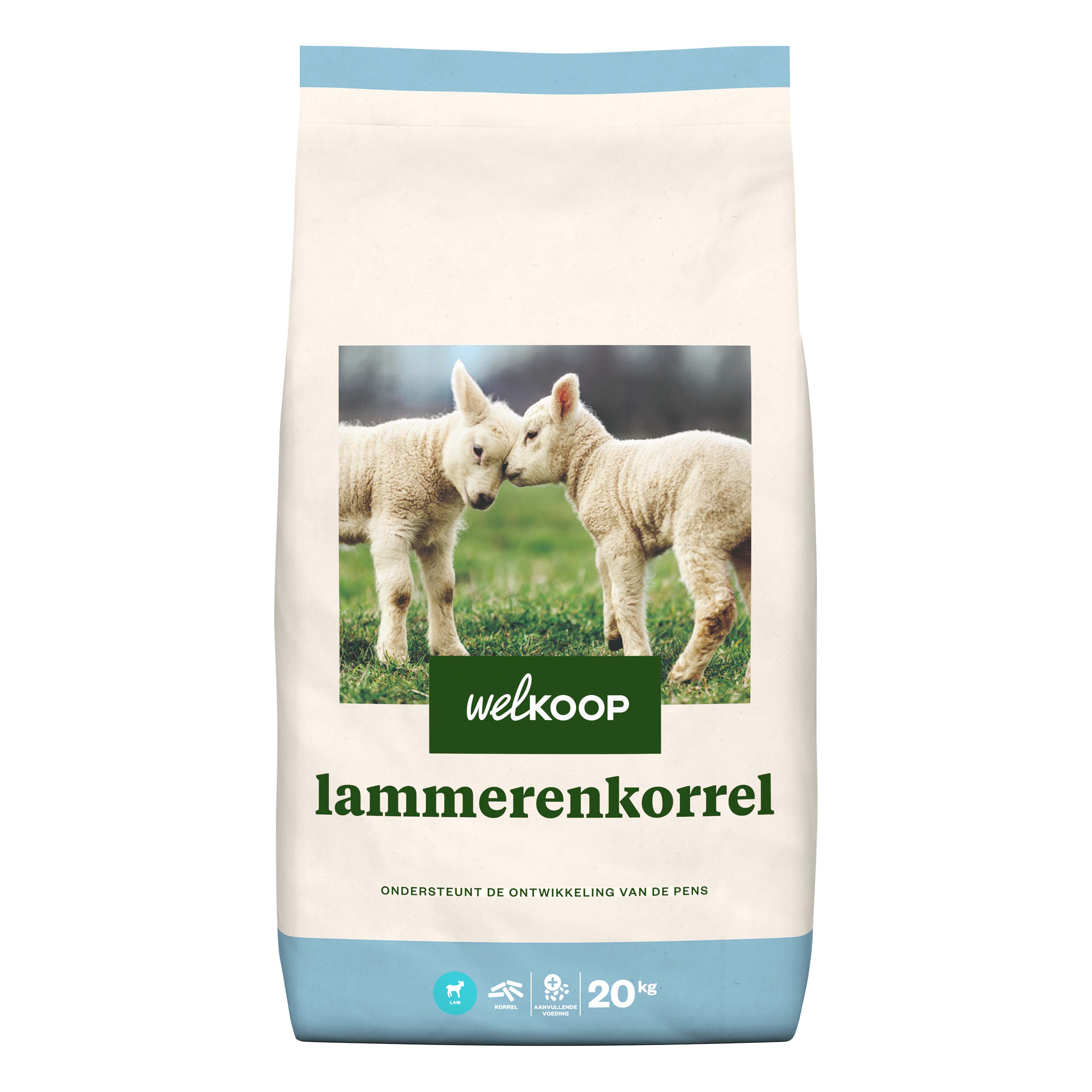 Welkoop Lammerenkorrel - Lammerenvoer - 20 Kilogram