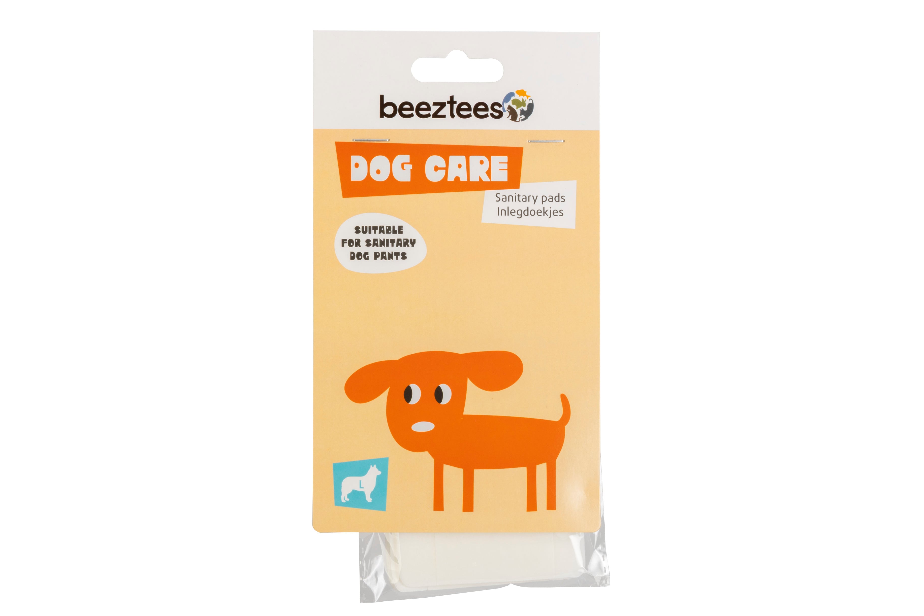 Beeztees Periodiek - Inlegdoekjes Hond - Wit - L