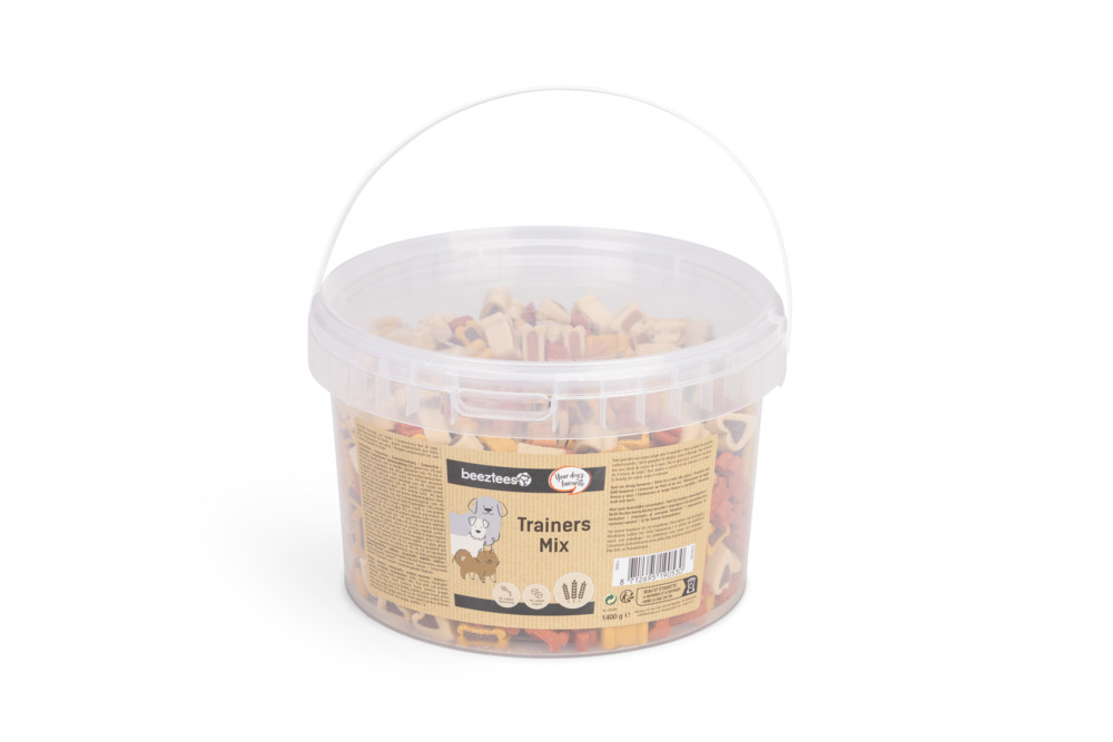 Beeztees Trainer Mix Voordeelverpakking - Hondensnack - 1400 Gram