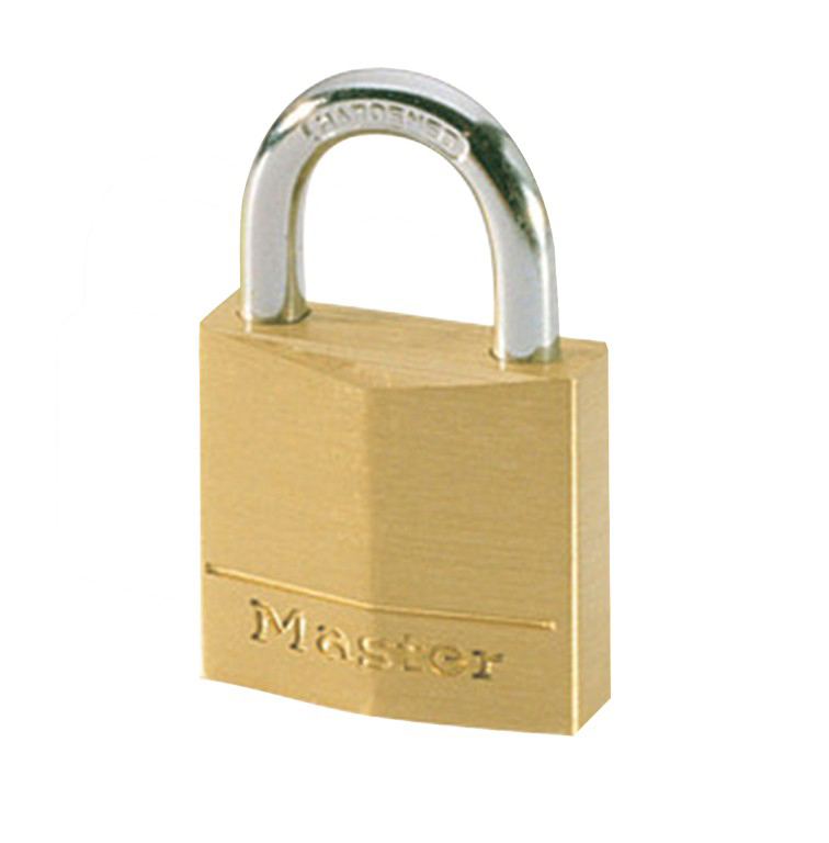 Masterlock 30mm - Hangslot - Vermessingd - 1 Stuks - 3 cm