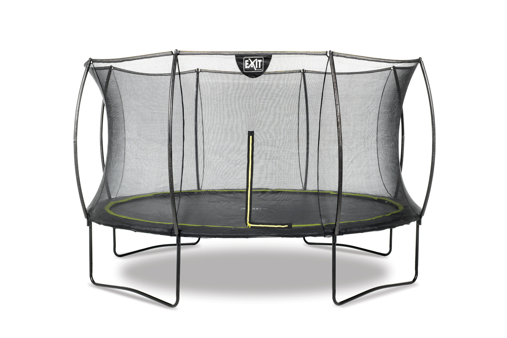 EXIT Silhouette - Trampoline - Zwart - 366 cm