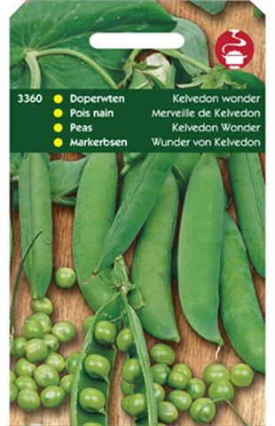 Hortitops Doperwten Pisum sativum Kelvedon Wonder - Groentezaden - 100 Gram