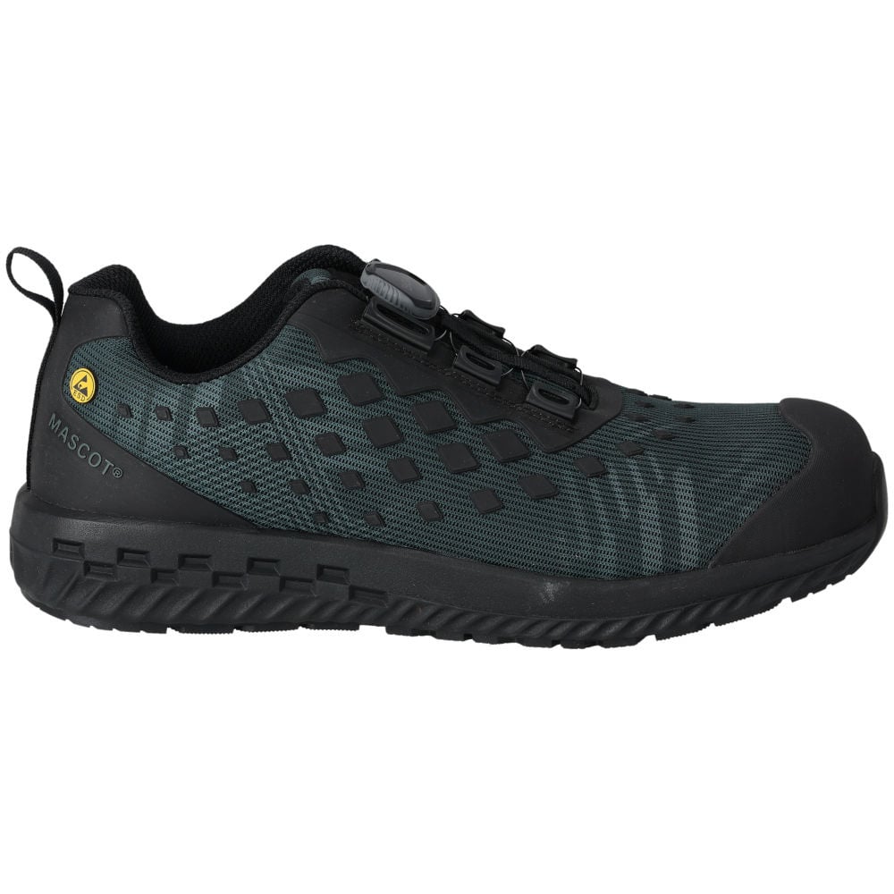 Mascot Custom F0650 - Werkschoenen - Groen / Zwart - 36