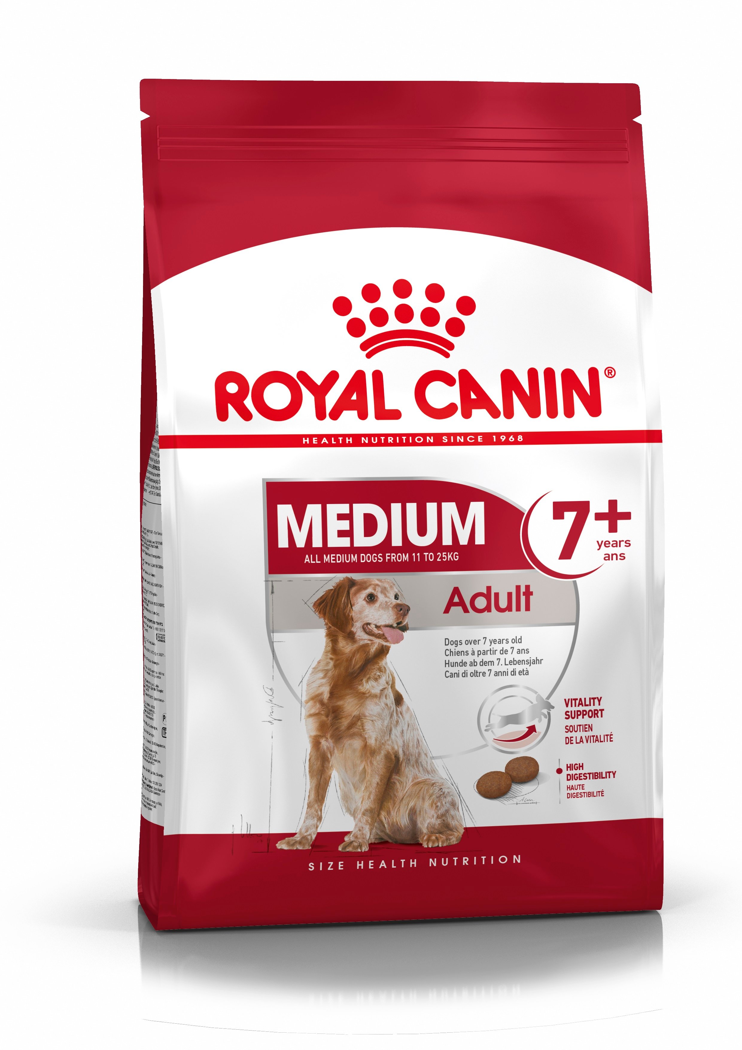 Royal Canin SHN Medium Adult 7+ - Hondenvoer - 4 Kilogram - gevogelte