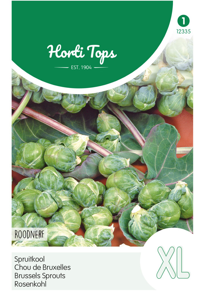 Hortitops Spruitkool Brassica oleracea Roodnerf - Kool