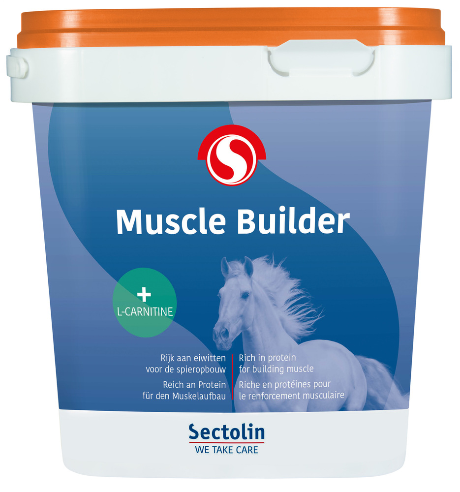 Sectolin Muscle Builder  Brok - Spiersupplement Paard - 1.5 Kilogram