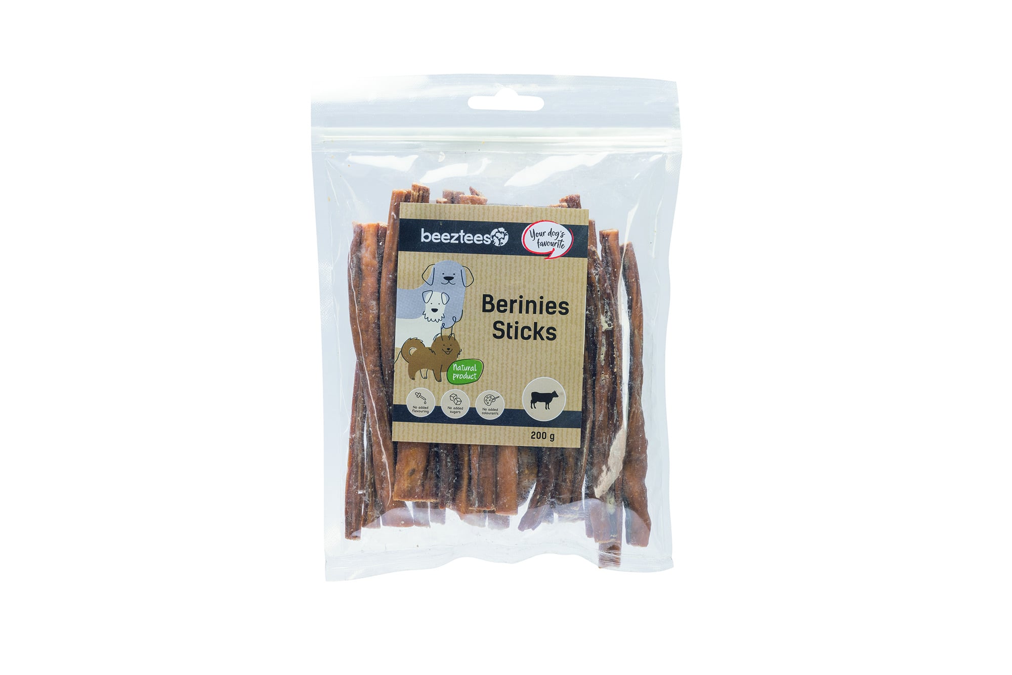 Beeztees Berinies Sticks - Hondensnack - 200 Gram - Rund Beeztees Berinies Sticks - Hondensnack - 200 Gram - Rund