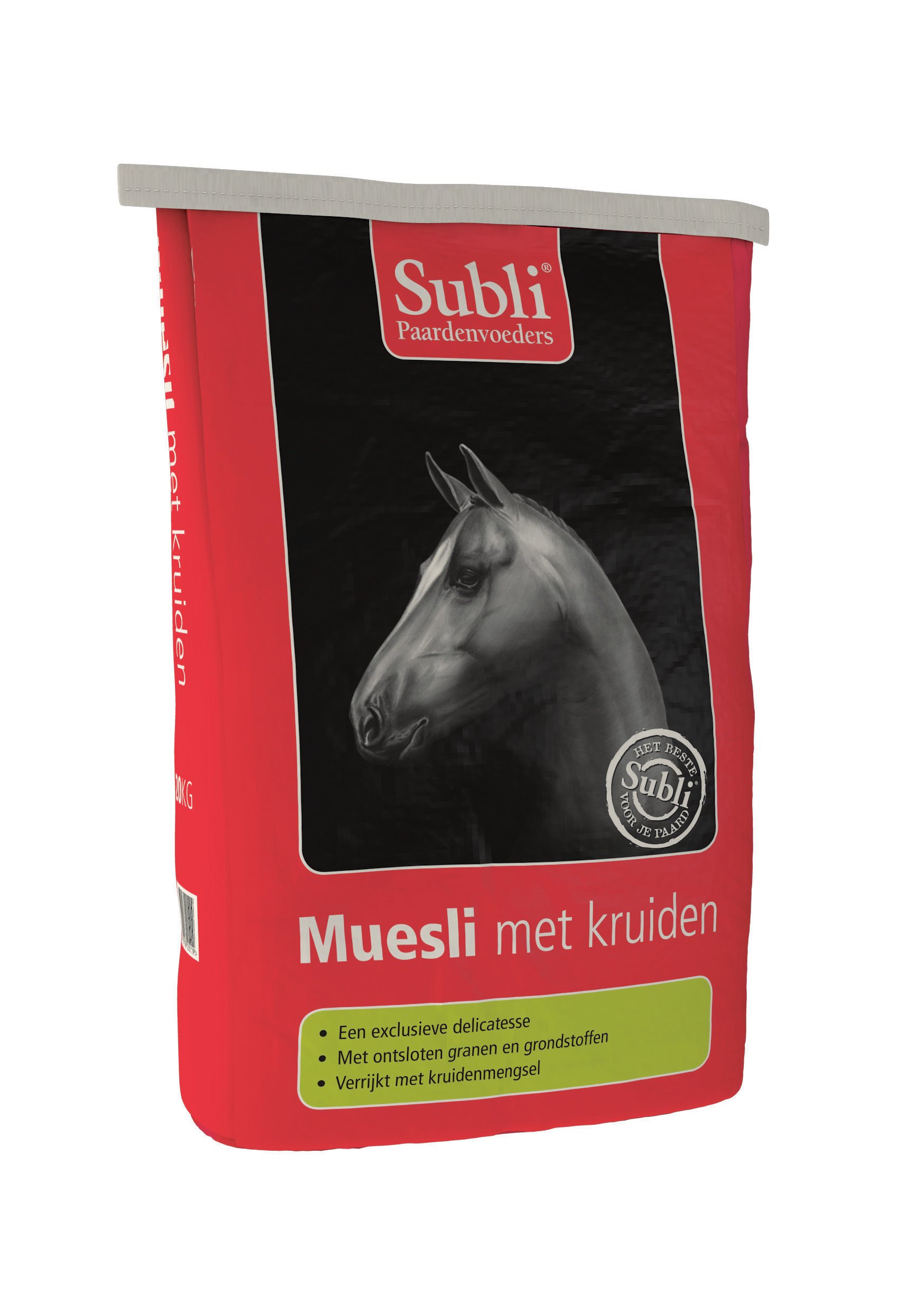 Subli Muesli met kruiden - Sport/prestatie - 15 Kilogram - Zak Subli Muesli met kruiden - Sport/prestatie - 15 Kilogram - Zak