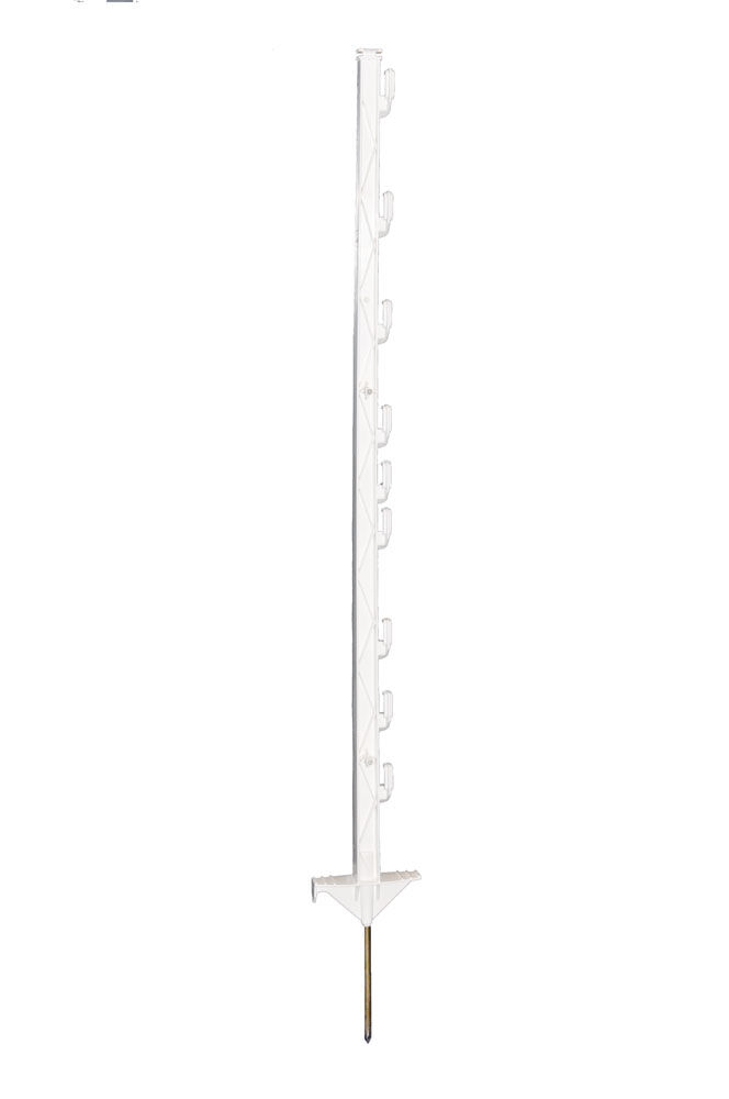 Gallagher Vario-paal - Afrasteringspaal - 100 cm - 10 Stuks - Wit - 14 cm - 100 cm Gallagher Vario-paal - Afrasteringspaal - 100 cm - 10 Stuks - Wit - 14 cm - 100 cm