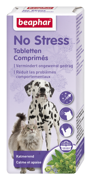 Beaphar No Stress- Tabletten - 20 Stuks Beaphar No Stress- Tabletten - 20 Stuks